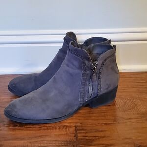 MIA | Grey Suede Ankle Boots Size 11